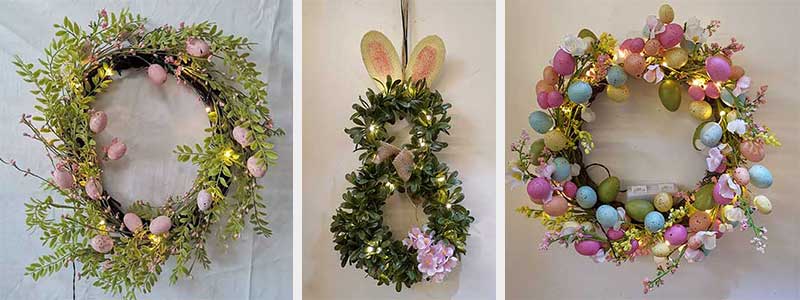 wholesale Spring Easter wreath supplies