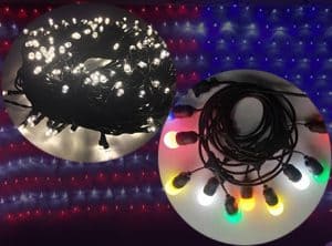 Christmas lights vs commercial lights
